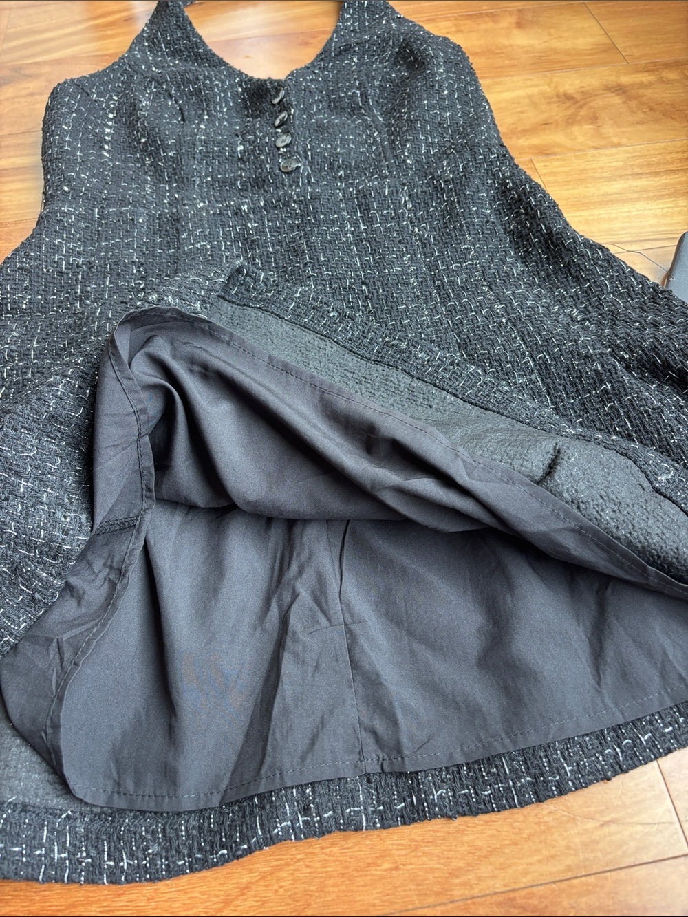 NWT Lulus black mini dress - Picture 7 of 13